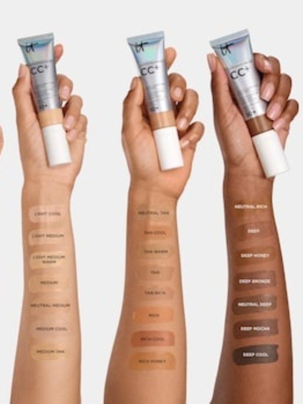 IT Cosmetics Beauty Gift Set-Color Correct Full Coverage Cream 4 Shades-2pc-NEW - Picture 6 of 13
